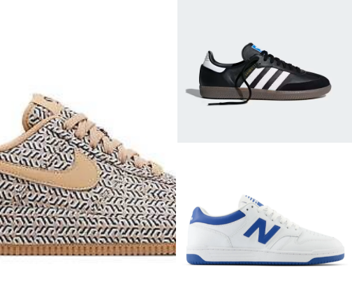 Sneakers cover photo collage