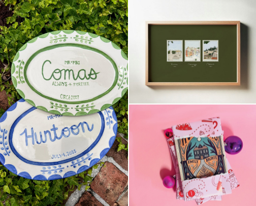 the perfect early christmas shopping list. cover photo collage