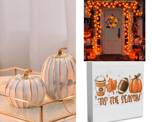 Cozy Fall Vibes" 🍂✨ cover photo collage