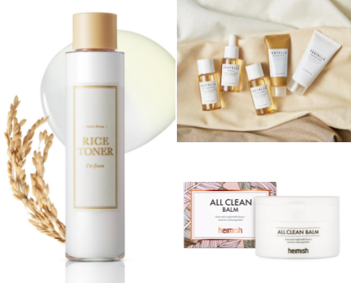 Korean Skincare cover photo collage