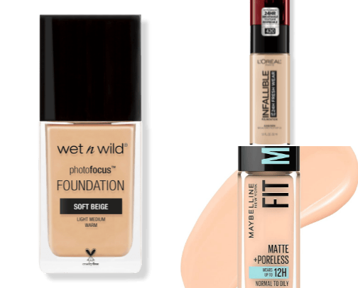 The best affordable foundations for oily skin cover photo collage