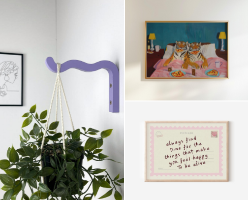 Dopamine Decor ✨ 🪩 🍭 cover photo collage
