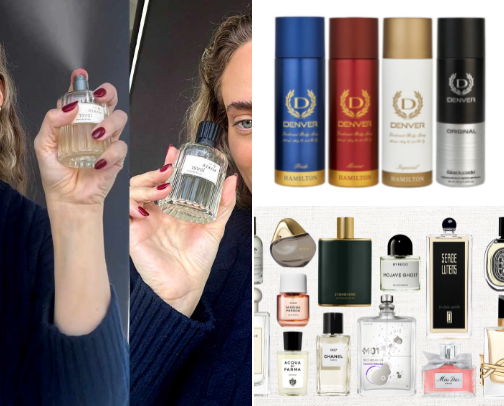 Smelling expensive on a budget cover photo collage
