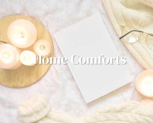 Home Comforts for Every Season cover photo collage
