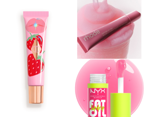 Lip products💋💄 cover photo collage