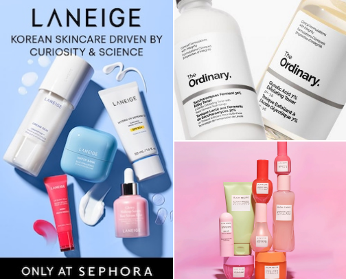 Go to Skincare for a Radiant Face cover photo collage