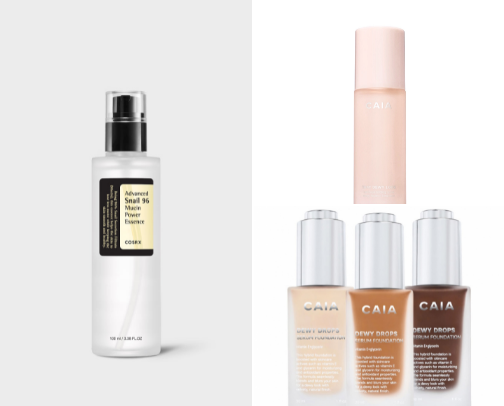 Beauty items I swear by cover photo collage