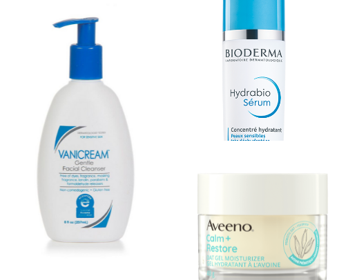 Skincare That Actually Saved My Dry, Flaky, Makeup-Eating Skin cover photo collage