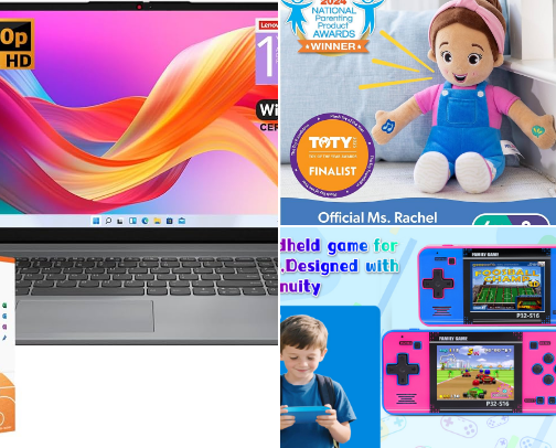 🎄✨ Toys for Little Ones This Christmas! 🎁 cover photo collage