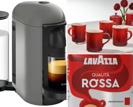 Make your dream coffee station☕️ cover photo collage