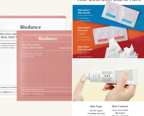 🧴 Skincare & grooming cover photo collage