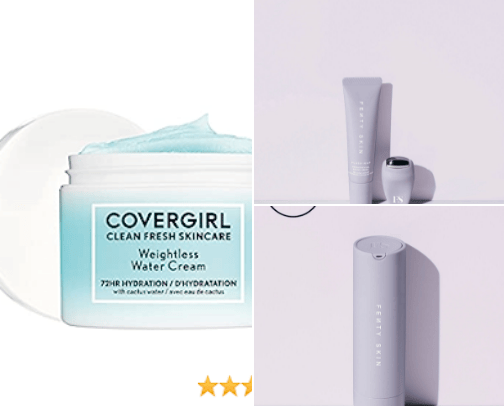 Skincare Faves 👋🏽 cover photo collage