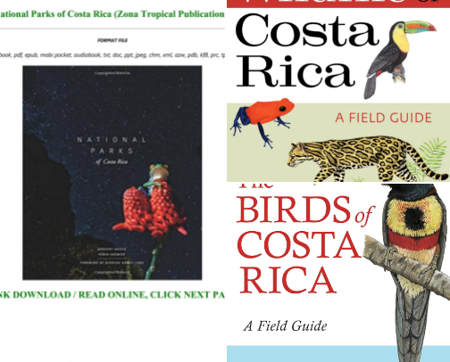 Read Online - National Parks of Costa Rica (Zona Tropical Publications) explorer collection cover photo collage