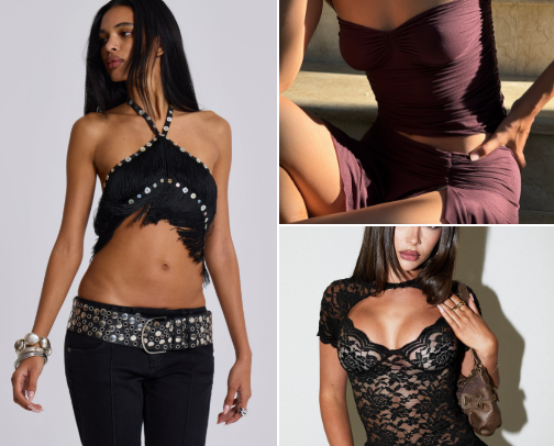 Going out tops that will make you STAND OUT ✨ cover photo collage