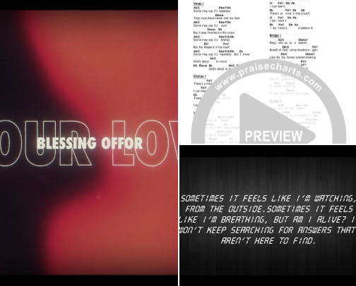 Christian Contemporary Songs I 🩷😌 cover photo collage