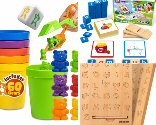 3 Year Old Educational Toys cover photo collage
