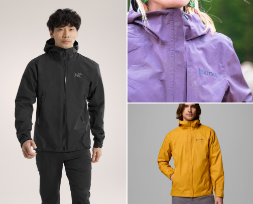 Top Outdoor & Hiking Jackets cover photo collage