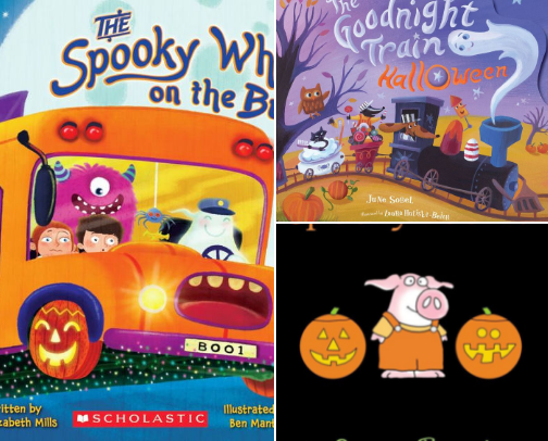Halloween Books for Baby & Toddler 🧡🎃 cover photo collage