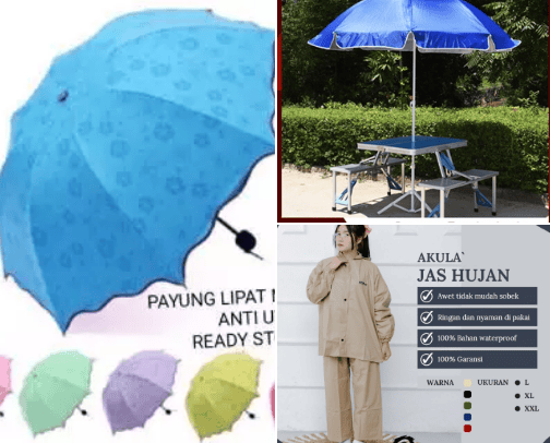 Sedia Payung Sebelum Hujan cover photo collage