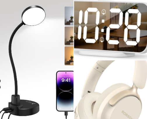 My Aesthetic Desk Essentials cover photo collage