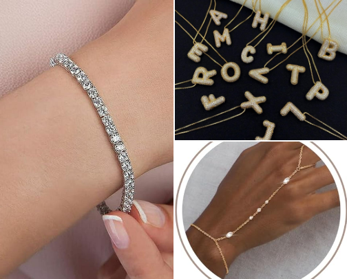 Jewelry cover photo collage