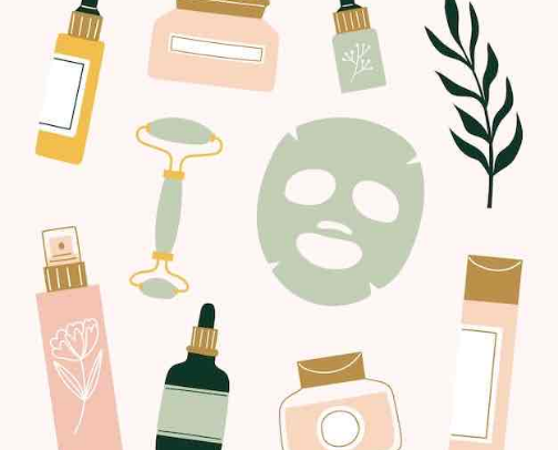 Skincare favorites cover photo collage