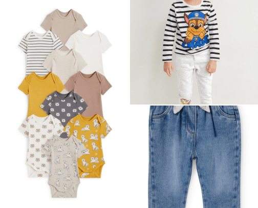 Kids clothes 👶 cover photo collage