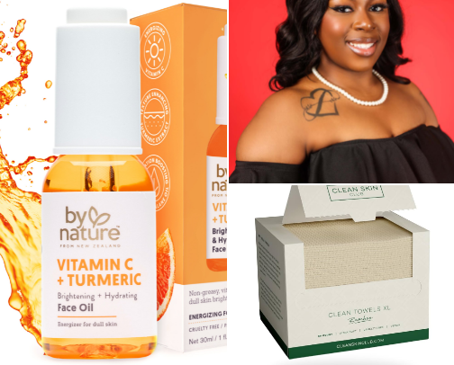 My Melanin Skin Glow Must Haves cover photo collage