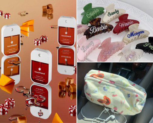 girly stocking stuffers for christmas! 🎄 🤍 cover photo collage