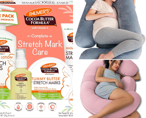 Pregnancy must haves! cover photo collage