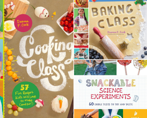 Cooking with Kids cover photo collage