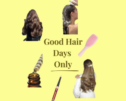 Good Hair Days Only✨ cover photo collage