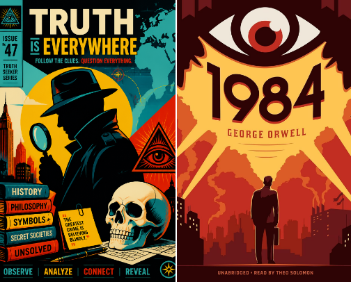 Forbidden Knowledge Reading List cover photo collage
