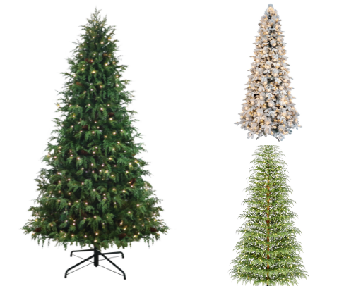 My top picks for Christmas trees in 2025 cover photo collage