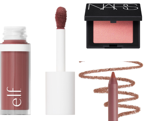 what’s in my bag makeup bag? cover photo collage