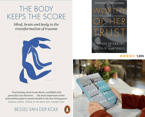 Books that will help you understand your self and help you heal cover photo collage