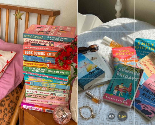 📚☀️🌺🌴Books That Feel Like Summer cover photo collage