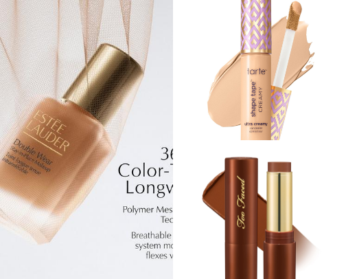 My favorite beauty recs cover photo collage