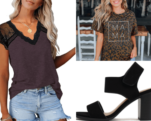 Comfy clothes for mamas! cover photo collage