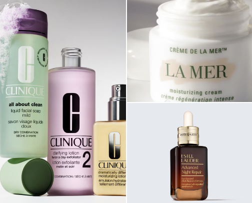 Skincare for Over 40 cover photo collage