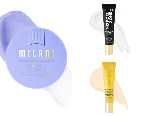 milani makeup finalists; the top 10 products of each category cover photo collage