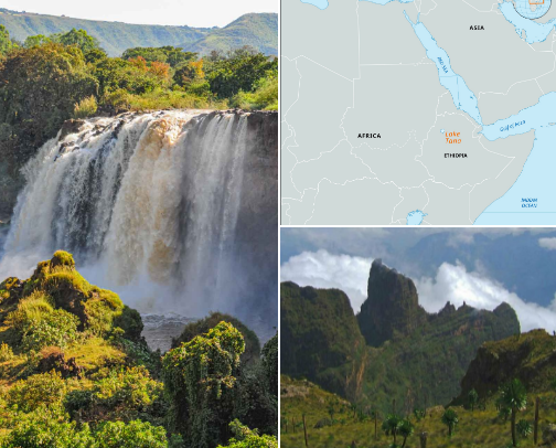Ethiopia’s 25 Must-See Destinations: Waterfalls, Volcanic Lakes, Ancient Castles, and More cover photo collage