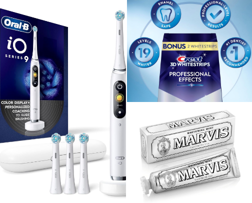 White Teeth & Fresh Breath Essentials cover photo collage