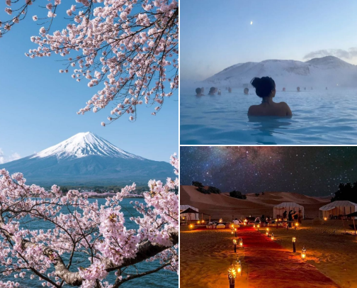 Wonders of the World: Must-See Places cover photo collage