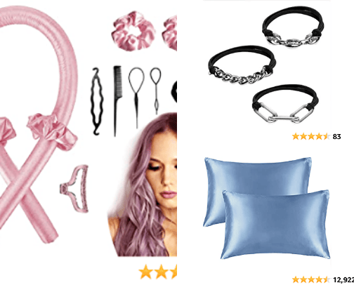 Hair Accessories cover photo collage