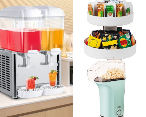 Snack stations must have cover photo collage