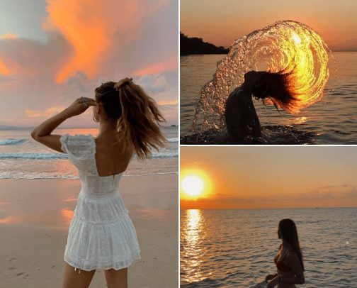 B E A C H    T R I P cover photo collage