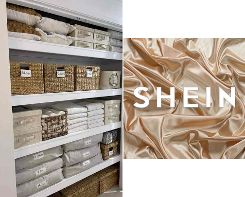 SHEIN Organizers cover photo collage