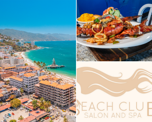 Romance & Rooftops: The Grown-Up Guide to Puerto Vallarta cover photo collage