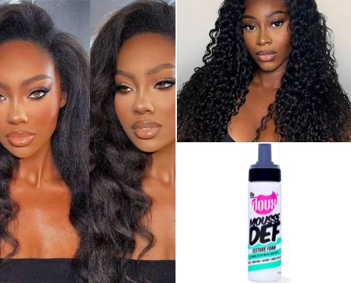 My favorite hair recs cover photo collage